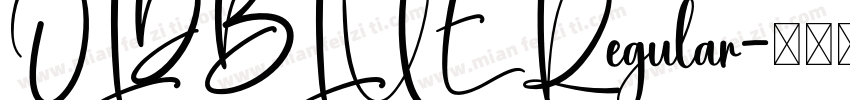 OLDBLUE Regular字体转换